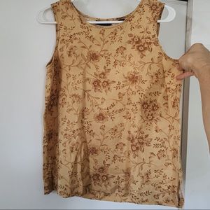 Vintage style tank-top